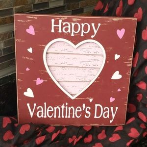 Happy Valentine's day sign
